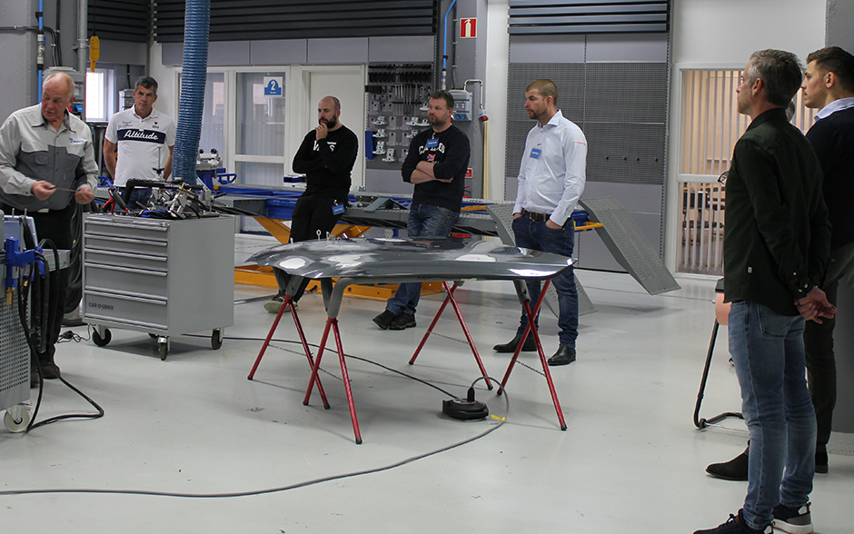 Instructor and Participants in a new product seminar