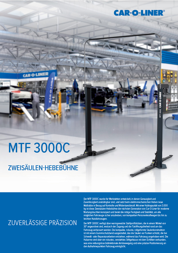 MTF3000C German Brochure Front Page