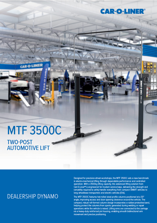 MTF3500C English Brochure Front Page