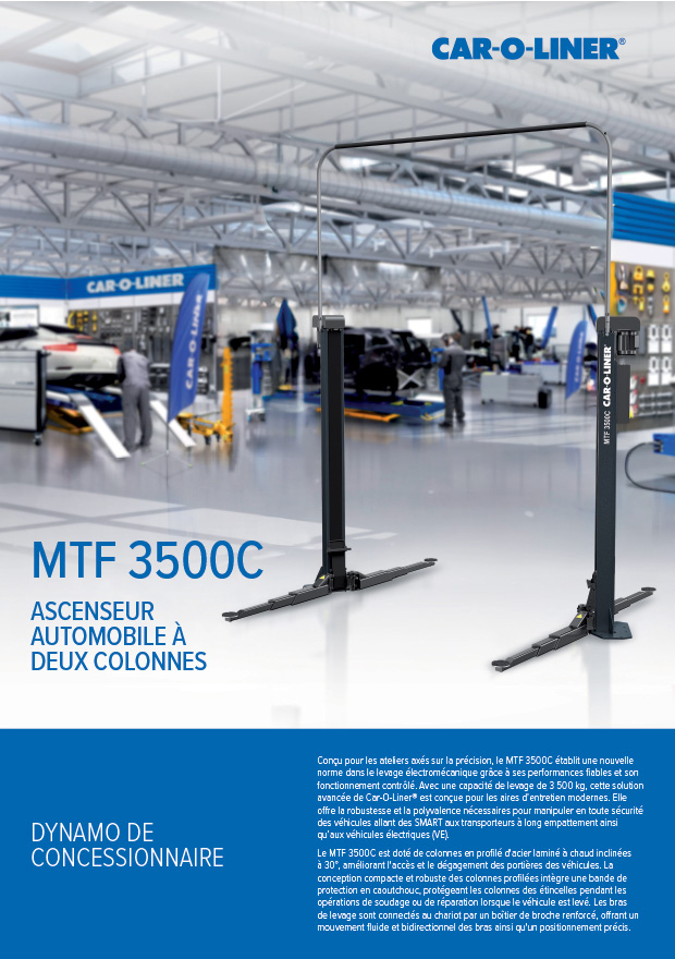 MTF3000C French Brochure Front Page