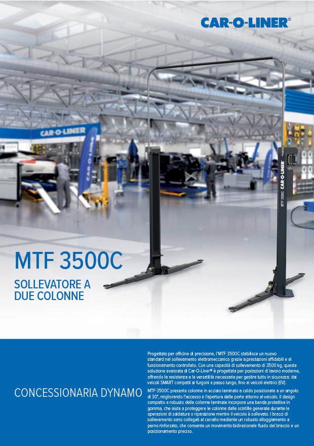 MTF3000C Italian Brochure Front Page