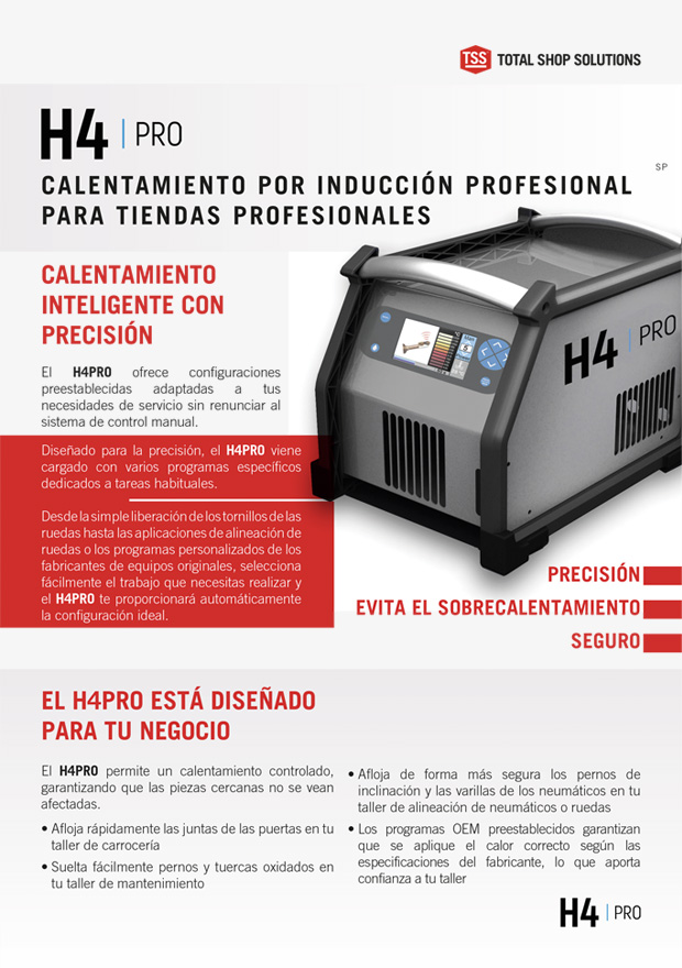 H4Pro brochure front page