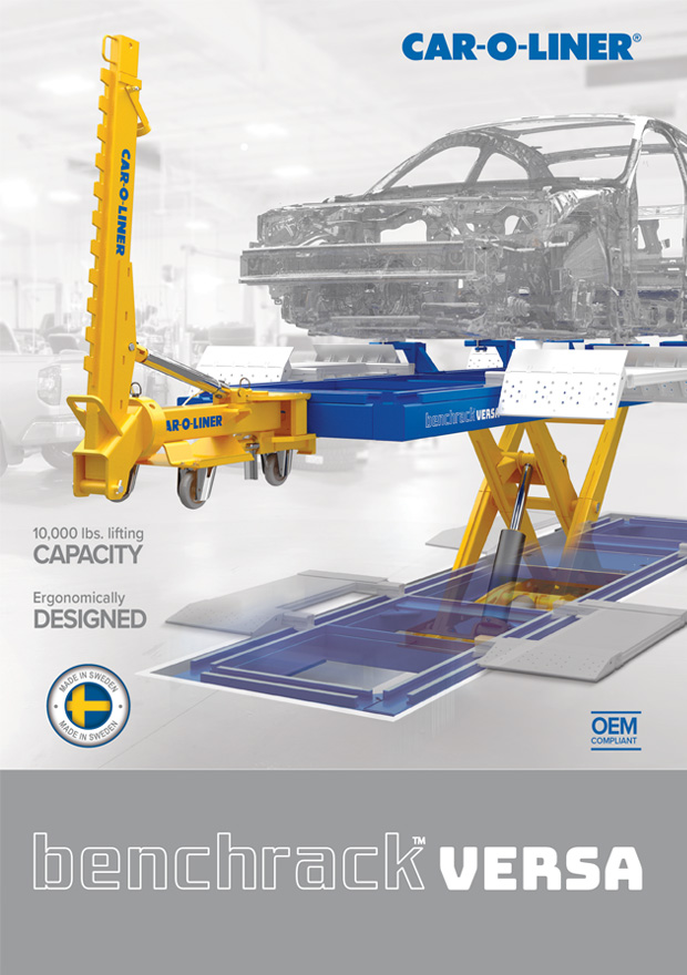 Benchrack Versa Brochure Front Page