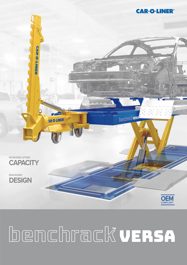 Benchrack Versa Brochure Front Page